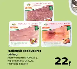 Kvickly Italiensk produceret pålæg tilbud