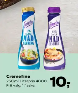 Kvickly Cremefine tilbud