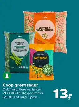 Kvickly Coop grøntsager tilbud
