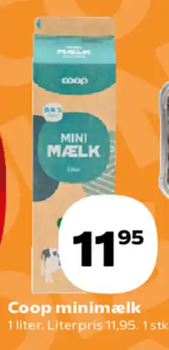 Kvickly Coop minimælk tilbud