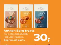 Kvickly Anthon Berg treats tilbud