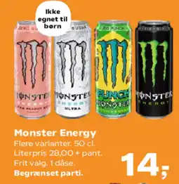 Kvickly Monster Energy tilbud