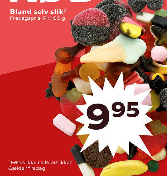 Kvickly Bland selv slik tilbud