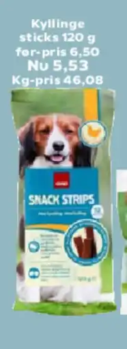 Kvickly Coop Kyllinge sticks tilbud