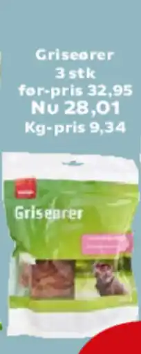 Kvickly Coop Griseører tilbud