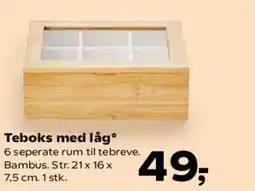 Kvickly Teboks med låg tilbud