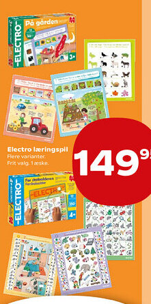 Kvickly Electro læringspil tilbud