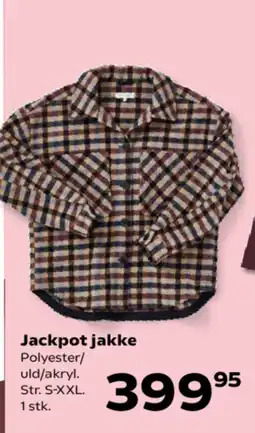 Kvickly Jackpot jakke tilbud