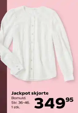 Kvickly Jackpot skjorte tilbud