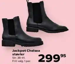 Kvickly Jackpot Chelsea støvler tilbud