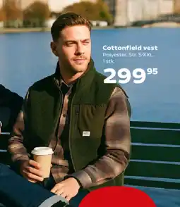 Kvickly Cottonfield vest tilbud