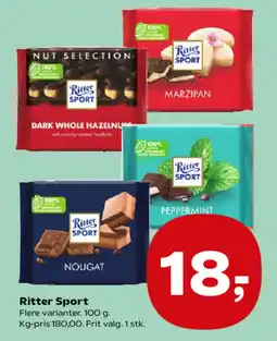 Kvickly Ritter Sport tilbud