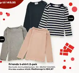 Kvickly Friends t-shirt tilbud