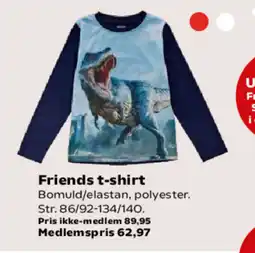 Kvickly Friends t-shirt tilbud