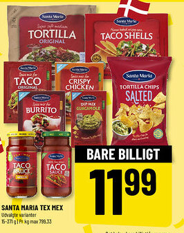 Løvbjerg Santa Maria tex mex tilbud
