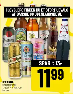 Løvbjerg Specialøl tilbud