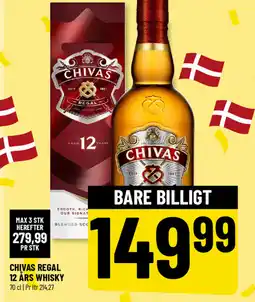 Løvbjerg Chivas Regal 12 års whisky tilbud