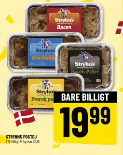 Løvbjerg Stryhns postej tilbud
