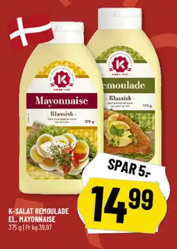 Løvbjerg K-salat remoulade el. mayonnaise tilbud