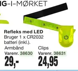Harald Nyborg Refleks med LED tilbud
