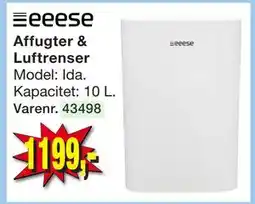 Harald Nyborg Affugter & Luftrenser, DKK 1199 tilbud