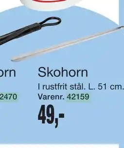 Harald Nyborg Skohorn, DKK 49 tilbud