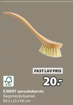 JYSK EJNERT opvaskebørste, DKK 20 tilbud