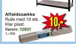 Harald Nyborg Affaldssække, DKK 10 tilbud