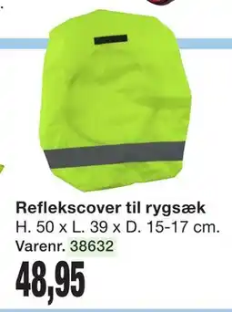 Harald Nyborg Reflekscover til rygsæk, DKK 48.95 tilbud
