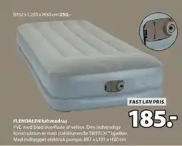 JYSK FLENDALEN luftmadras tilbud
