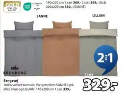 JYSK Sengetøj, DKK 329 tilbud