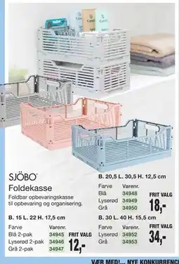 Harald Nyborg Foldekasse tilbud