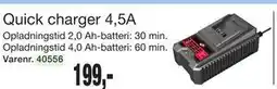 Harald Nyborg Quick charger 4,5A, DKK 199 tilbud