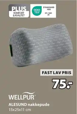 JYSK ALESUND nakkepude, DKK 75 tilbud