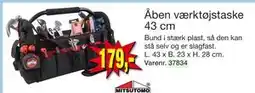 Harald Nyborg Åben værktøjstaske 43 cm, DKK 179 tilbud