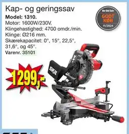 Harald Nyborg Kap- og geringssav, DKK 1299 tilbud