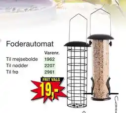 Harald Nyborg Foderautomat, DKK 19 tilbud