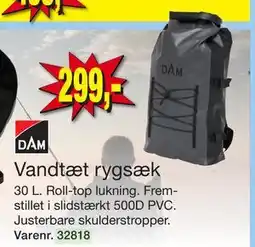 Harald Nyborg Vandtæt rygsæk, DKK 299 tilbud