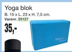 Harald Nyborg Yoga blok, DKK 35 tilbud