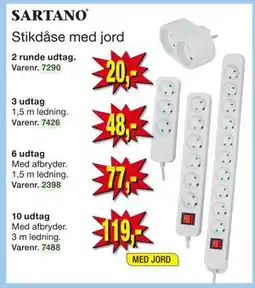 Harald Nyborg Stikdåse med jord, DKK 119 tilbud