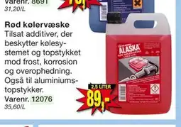 Harald Nyborg Rød kølervæske, DKK 89 tilbud