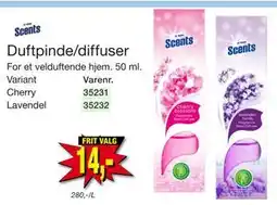 Harald Nyborg Duftpinde/diffuser, DKK 14 tilbud