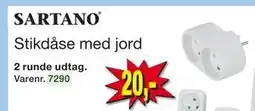 Harald Nyborg Stikdåse med jord, DKK 20 tilbud