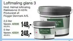 Harald Nyborg Loftmaling glans 3 tilbud