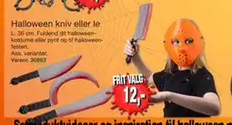 Harald Nyborg Halloween kniv eller le, DKK 12 tilbud