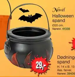 Harald Nyborg Halloween spand, DKK 29 tilbud