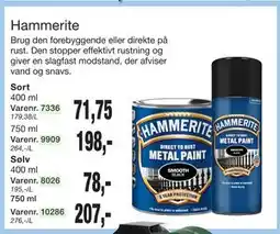 Harald Nyborg Hammerite tilbud