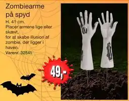 Harald Nyborg Zombiearme på spyd, DKK 49 tilbud