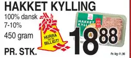 ABC Lavpris HAKKET KYLLING tilbud