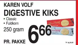 ABC Lavpris KAREN VOLF DIGESTIVE KIKS tilbud